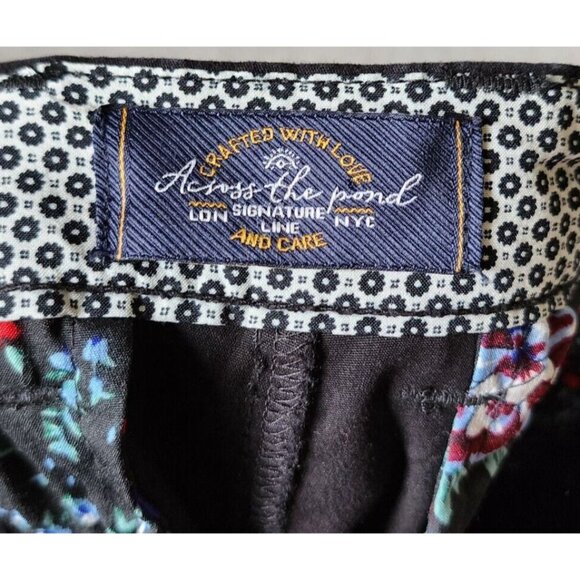 Across the Pond Signature Line Grayish Black Stretch Pants Size 34 x 32 - Picture 3 of 16